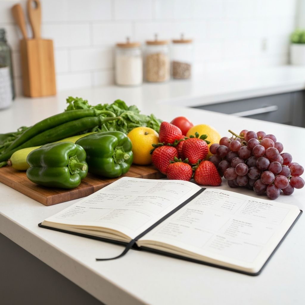Planung gesunder Ernährungsgewohnheiten