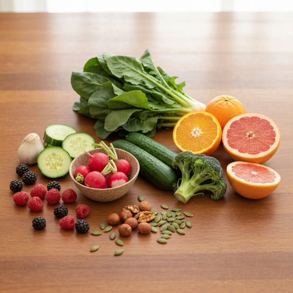 Natürliche Zutaten für einen gesunden Lebensstil